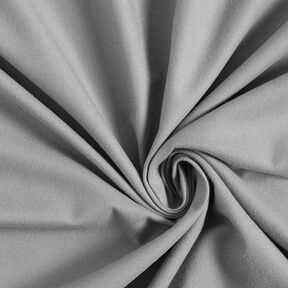 flanella di cotone tinta unita – grigio chiaro | Resto 60cm, 