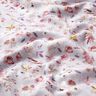jersey a coste Stampa digitale di delicati fiori selvatici &ndash; lill&agrave; pastello/lill&agrave; rosso,  thumbnail number 2