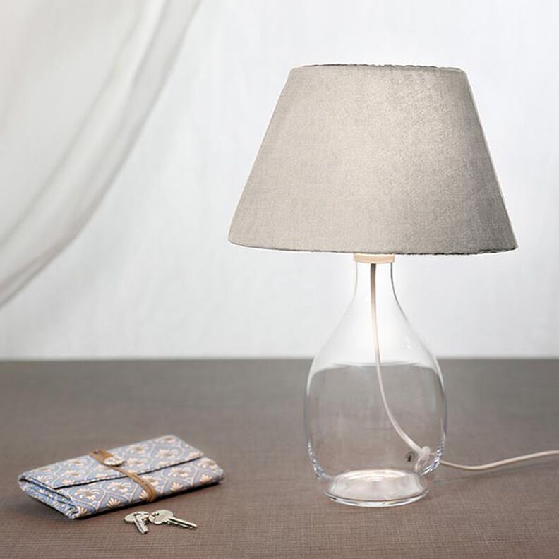 Tessuto di misto ramiè lavato a pietra, qualità pesante – beige chiaro,  image number 7