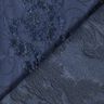 jacquard abbigliamento broccato fiori – blu marino,  thumbnail number 4