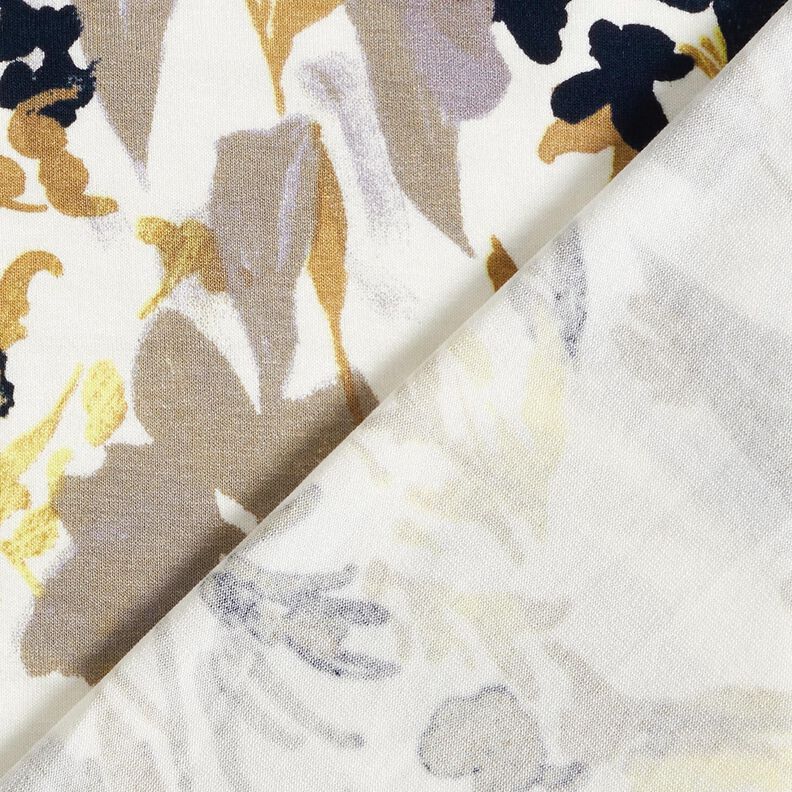 Maglia in viscosa con scena floreale – bianco,  image number 4