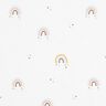 popeline di cotone Pioggia di stelle arcobaleno – avorio,  thumbnail number 1