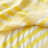 jersey di viscosa effetto stropicciato – bianco/giallo limone,  thumbnail number 3