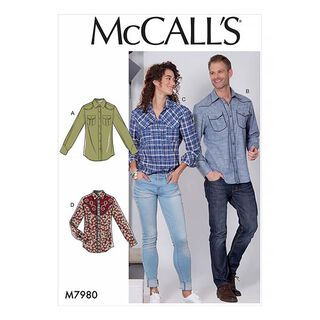 camicia, McCall‘s 7980 | 34-42, 