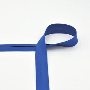 Nastro in sbieco in cotone popeline [20 mm] – blu reale, 