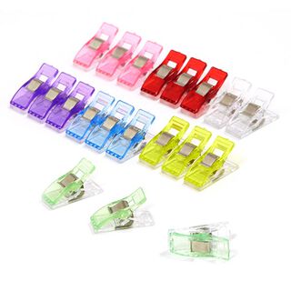 Pinze ferma tessuti, piccole [20 pezzi | 2,6 x 1,0 cm], 