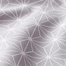 tessuto in cotone cretonne stelle giapponesi Asanoha – grigio,  thumbnail number 2