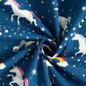 tessuto arredo unicorni danzanti Glow in the Dark – blu oceano/rosa,  thumbnail number 5