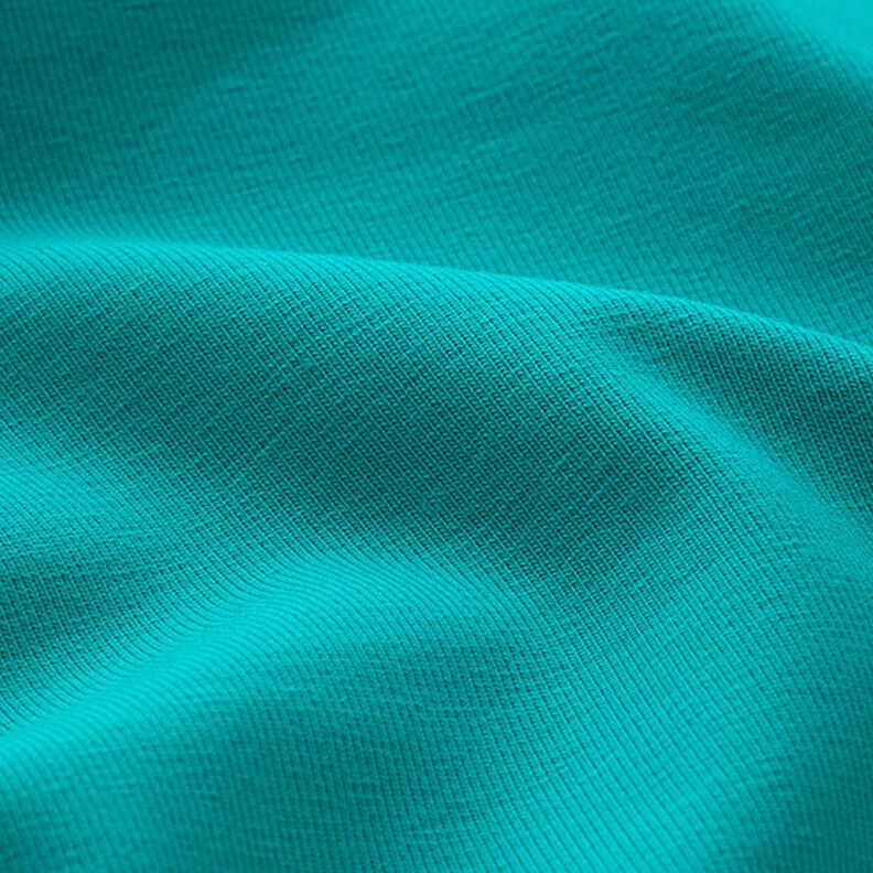 jersey di cotone medio tinta unita – verde smeraldo,  image number 4