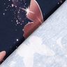 jersey di cotone Farfalle scintillanti | Glitzerpüppi – blu notte/rosa anticato,  thumbnail number 4