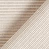 tessuto arredo canvas, righe sottili, riciclato – beige scuro,  thumbnail number 4