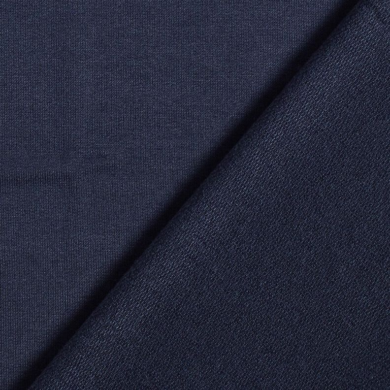 LENZING™ ECOVERO™ French Terry leggero – blu notte,  image number 3