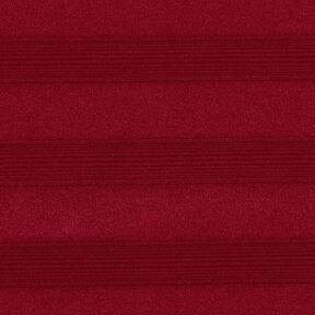 Jersey a righe larghe strutturate – rosso Bordeaux | Resto 60cm, 