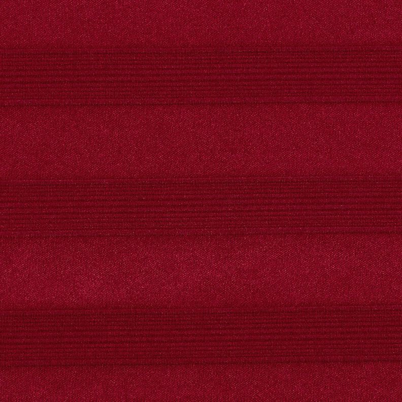 Jersey a righe larghe strutturate – rosso Bordeaux,  image number 1