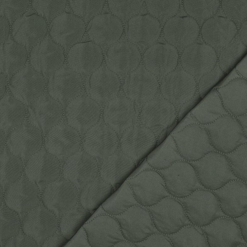 tessuto trapuntato Motivo circolare | Poppy Fabrics – pino scuro,  image number 4