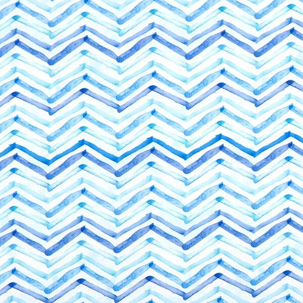 tessuti da esterni tessuti canvas zig-zag – blu, image number 1