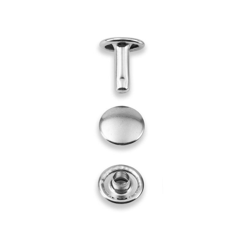 rivetti tubolari, intervallo di serraggio 4-6mm [20 pezzi | Ø 9 mm] | Prym – argent metallica,  image number 2