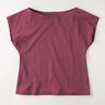 jersey di cotone medio tinta unita – rosso Bordeaux,  thumbnail number 8
