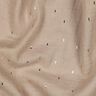 mussolina / tessuto doppio increspato rettangolo stampa laminata | Poppy Fabrics – anemone/oro,  thumbnail number 2