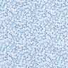 popeline Cubi astratti – bianco/blu reale,  thumbnail number 1