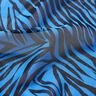 Righe zebrate in chiffon – blu/nero,  thumbnail number 2
