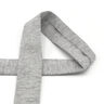 Nastro in sbieco jersey di cotone mélange [20 mm] – grigio chiaro,  thumbnail number 1