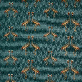 Gobelin jacquard libellula – petrolio, 
