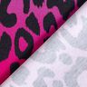 French terry, felpa estiva Leopardo a colore sfumato stampa digitale | by Poppy – porpora/rosso,  thumbnail number 4