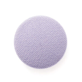 Bottone rivestito, Classic Poly – lillà pastello, 