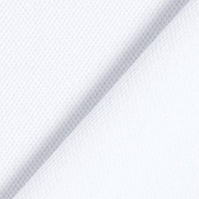 Jersey di cotone piqué fine – bianco,  image number 3