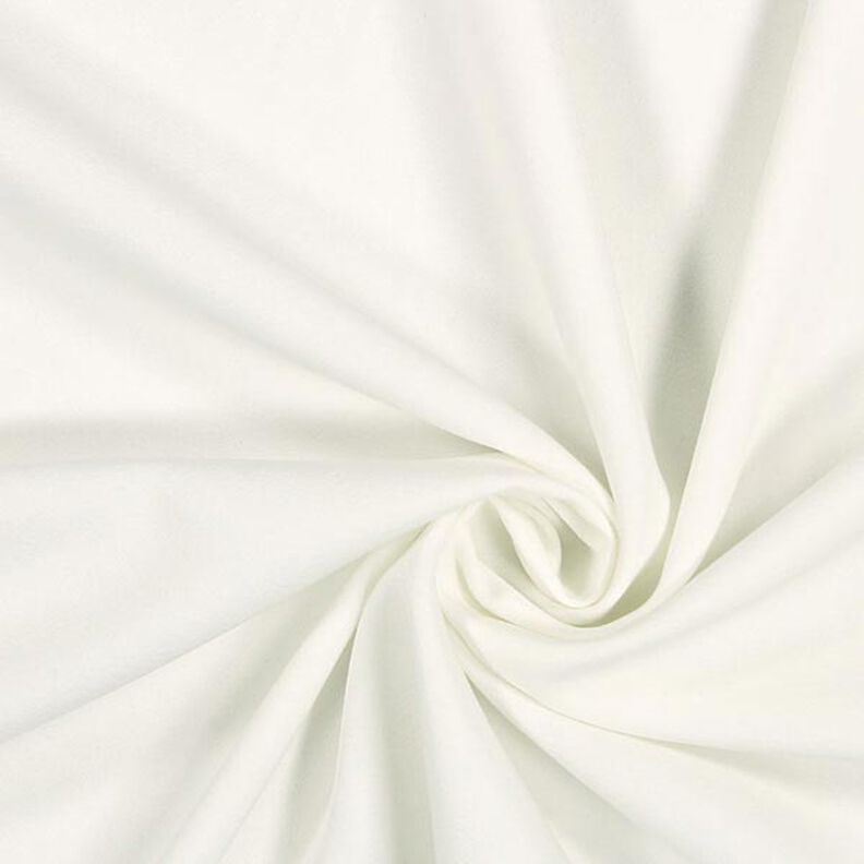 gabardine bi-stretch – bianco lana, image number 1