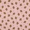 GOTS mussolina / tessuto doppio increspato Uccelli e cuori | Poppy Fabrics – rosa anticato,  thumbnail number 1