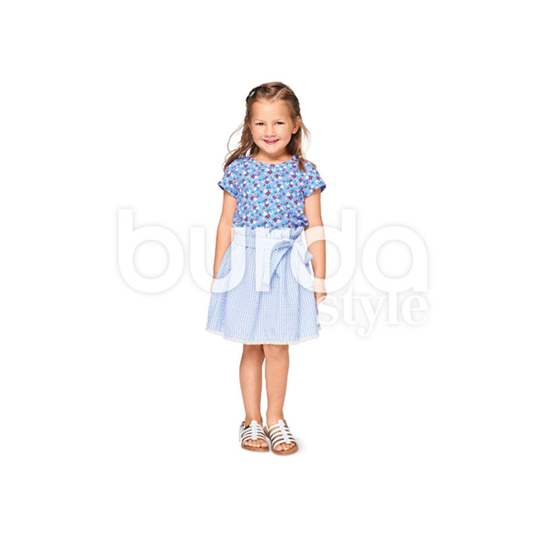 maglietta per bambini / gonna, Burda 9364,  image number 7