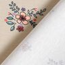 GOTS jersey di cotone Fiori sparsi | Poppy Fabrics – mandorla,  thumbnail number 4