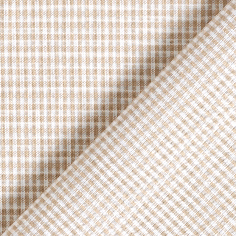 tessuto in cotone Quadro vichy 0,2 cm – anemone/bianco,  image number 4