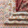 tessuto arredo Jacquard Tappeto indiano – beige chiaro,  thumbnail number 7