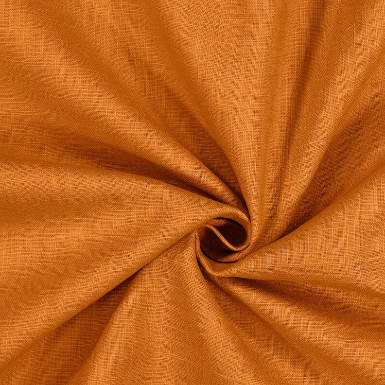 Tessuto di lino misto Ramie medio – caramello,  image number 1
