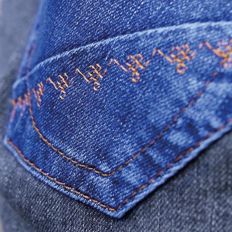 Filato per jeans [1016] | 100 m  | Gütermann – bianco,  image number 2