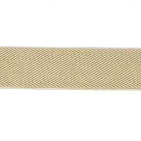 Nastro elastico basic - beige, 
