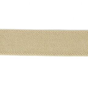 Nastro elastico basic - beige, 