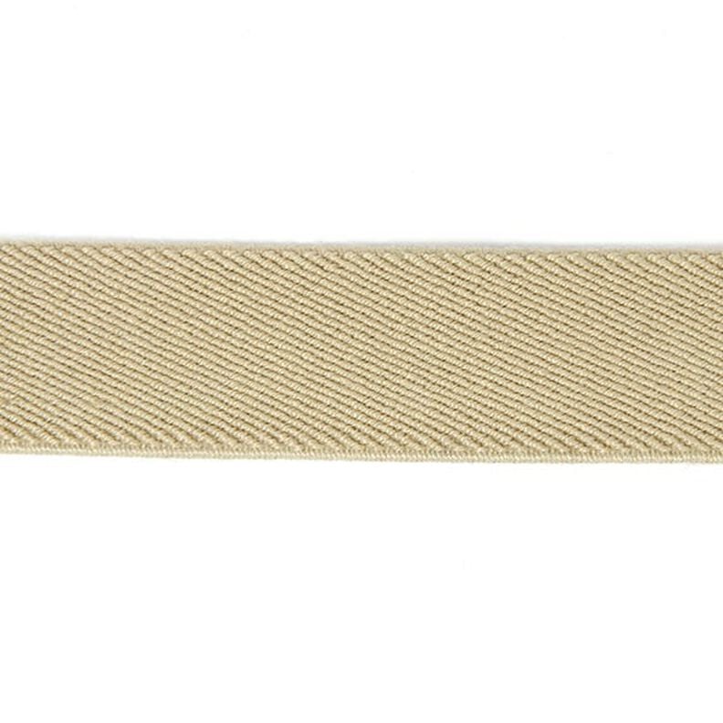 Nastro elastico basic - beige,  image number 1