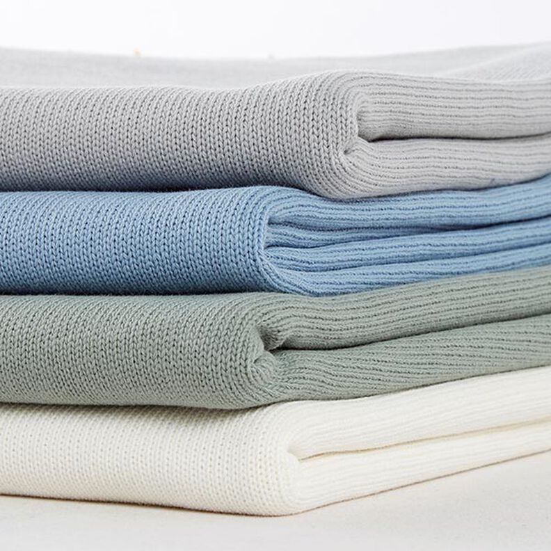 tessuto in maglia di cotone – grigio chiaro,  image number 5