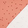 jersey a coste cuori sparsi | Poppy Fabrics – salmone/rosso scuro,  thumbnail number 4