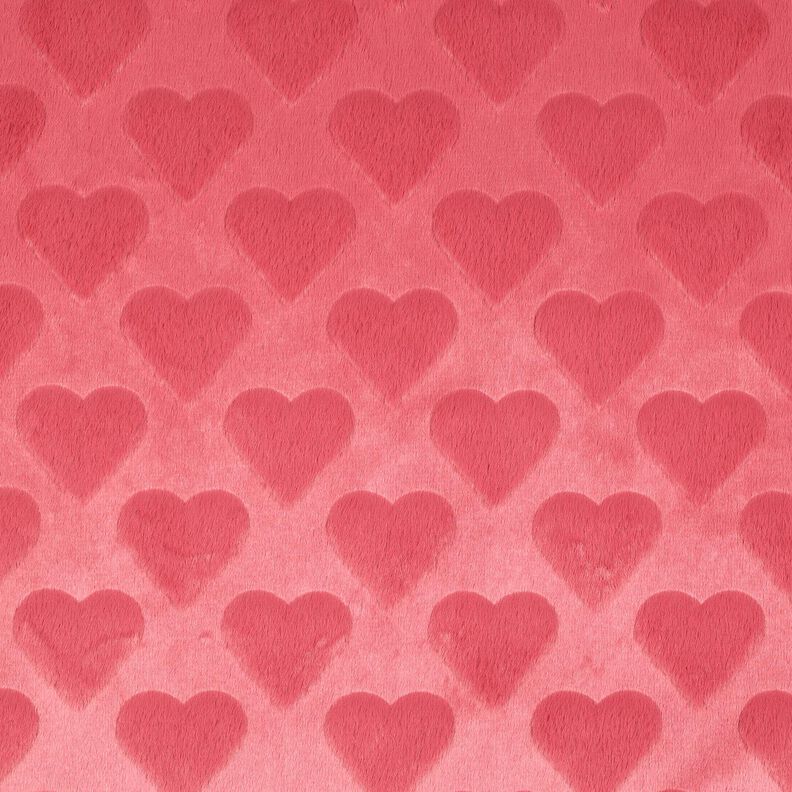 ecopelliccia cuori | Poppy Fabrics – malva, image number 1