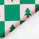 soffice tessuto in felpa, abeti – verde ginepro/rosa chiaro,  thumbnail number 4