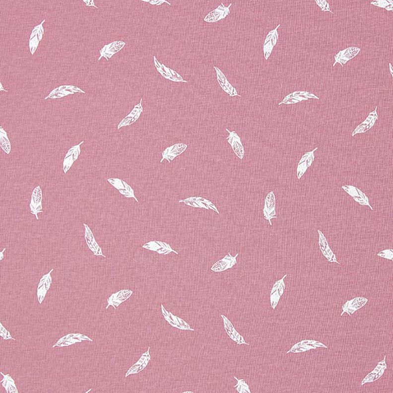 jersey di cotone piume – rosa anticato,  image number 1