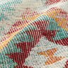 tessuto arredo gobelin motivo etnico a losanghe – turchese chiaro/beige chiaro,  thumbnail number 2