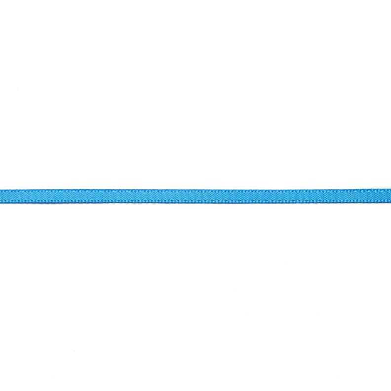 Nastro in satin [3 mm] – blu,  image number 1