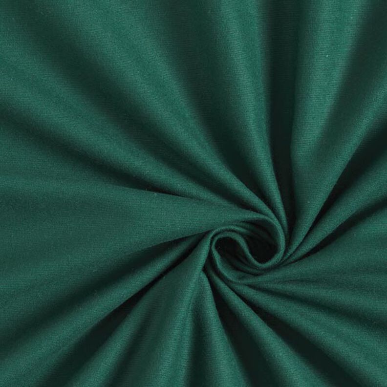 flanella di cotone tinta unita – verde abete,  image number 1