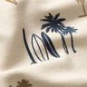jersey di cotone Sensazione hawaiana – tortora chiaro,  thumbnail number 2